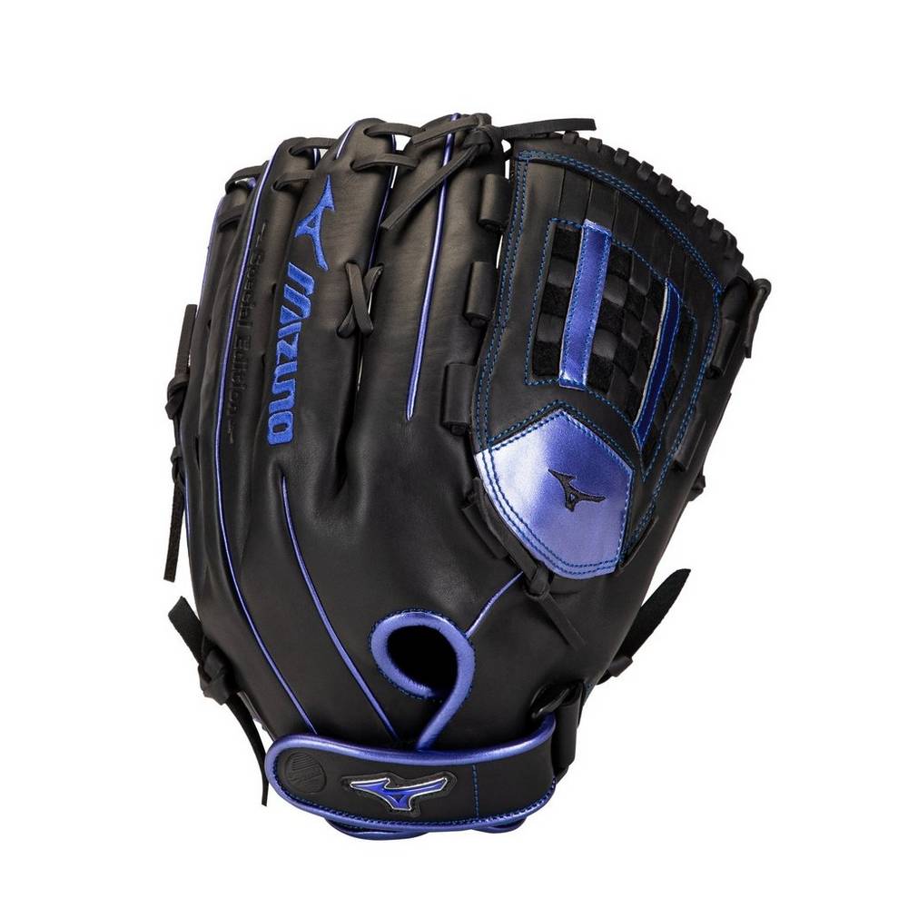 Mizuno MVP Prime SE Slowpitch 14" - Bayan Eldiven - Siyah/Kraliyet Mavisi Türkiye (YENGDX-296)